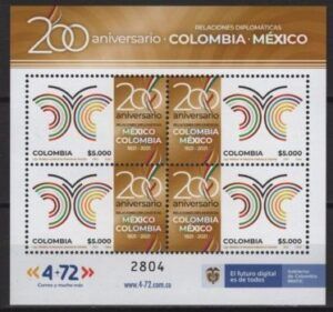 Colombia (2022) MS / Joint Issue with Mexico