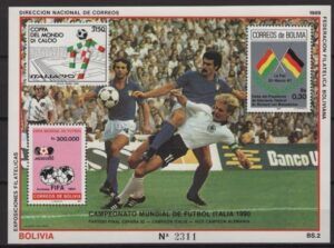 Bolivia (1989) Mi. Bl. 178 / FIFA World Cup