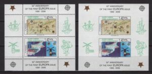 Turkish Cyprus (2006) Mi. Bl. 24A+B / Europa CEPT