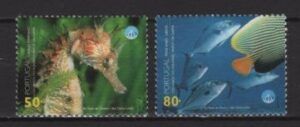 Portugal (1998) Mi. 2252/53 / Aquarium