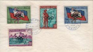 Haiti (1960) FDC - Overpint / Rome Olympic Games