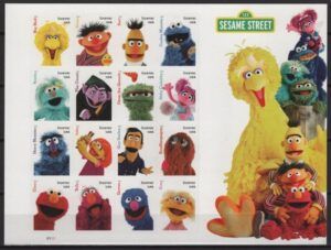 USA (2019) MS / Sesame Street