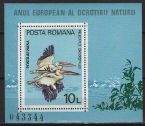 Romania (1980) Mi. Bl. 167 / Nature