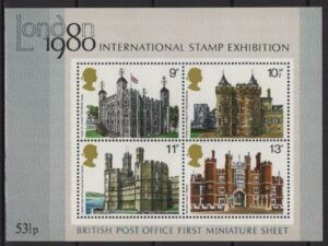 UK (1978) Mi. Bl. 1 / International Stamp Exhibition