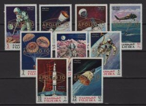 Fujeira (1969) Mi. 399/07 / Apollo 10