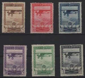 Spain (1929) Ed. 448/53 / Airmails
