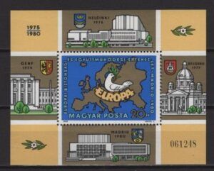 Hungary (1980) Mi. Bl. 147A / CSCE