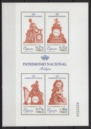 Spain (2004) Ed. 4071 / Clocks