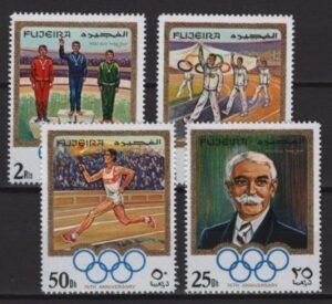 Fujeira (1970) Mi. 529/32 / Olympic Games