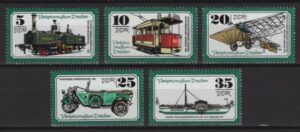 DDR (1977) Mi. 2254/58 / Transport