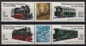 DDR (1981) Mi. 2629/32 / Trains