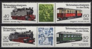DDR (1984) Mi. 2864/67 / Trains