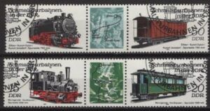 DDR (1983) Mi. 2792/95 (O) / Trains