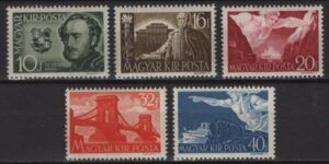 Hungary (1941) Yv. 573/77