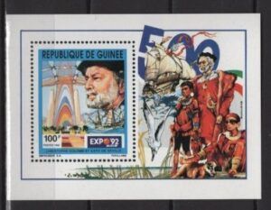 Guinea (1992) Mi. Bl. 431 / Christopher Columbus