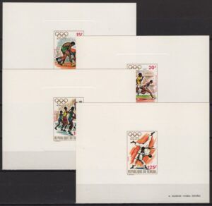 Senegal (1972) Yv. 368/71 - Deluxe Proofs / Munich Olympic Games