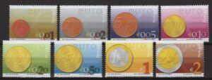 Portugal (2002) Mi. 2558/65 / Coins