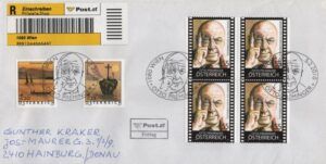 Austria (2010) Envelope / Otto Preminger