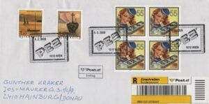 Austria (2009) Envelope / Pez Candies