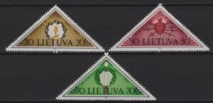 Lithuania (1991) Mi. 477/79 / Religion