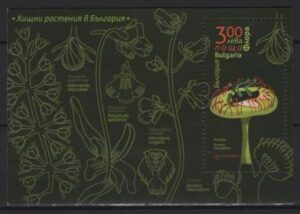 Bulgaria (2021) Block / Canivorous Plant