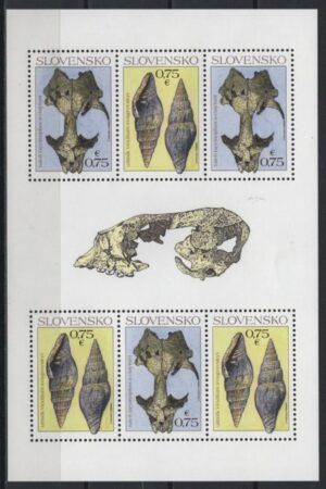 Slovakia (2022) MS / Fossils