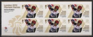 UK (2012) MS / London Olympic Games Winner - Victoria Pendleton