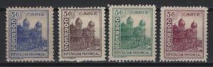 Spain (1938) Set / Diputacion Cadiz