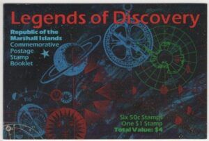 Marshall (1992) Yv. C417 - Booklet / Legends of Discovery
