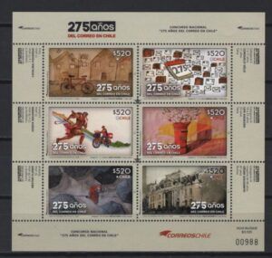 Chile (2022) MS / Post Aniversary