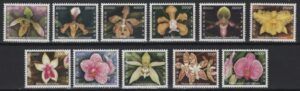Laos (2003) Mi. 1870/80 / Orchids