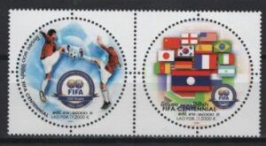 Laos (2004) Mi. 1923/24 / FIFA Centennial