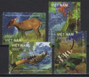Vietnam (2018) Mi. 3772/75 / Fauna