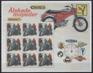 Sweden (2005) Mi. 2496 - MS / Motorcycles