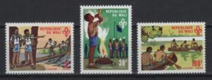 Mali (1970) Mi. 260/62 / Scouting