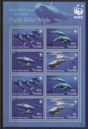 Tuvalu (2006) Mi. 1307/10 - MS / Whales