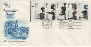 USA (1987) FDC / Locomotives