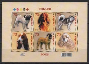Ukraine (2007) Yv. 790/95 / Dogs