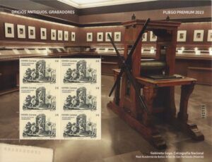 Spain (2023) MS / Engravers