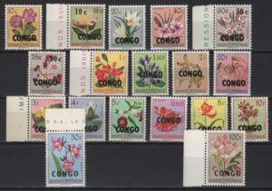 Congo (1960) Mi. 11/28 / Flowers