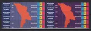 Moldova (1994) Mi. 139/50 - 2 Cards