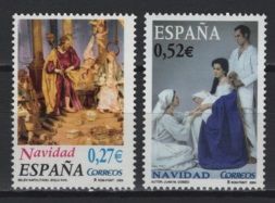 Spain (2004) Ed. 4128/29 / Christmas