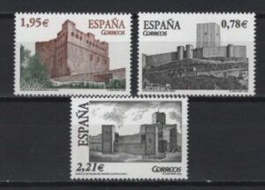 Spain (2005) Ed. 4170/72 / Castles