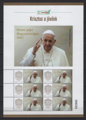 Hungary (2023) MS / Pope Francisco