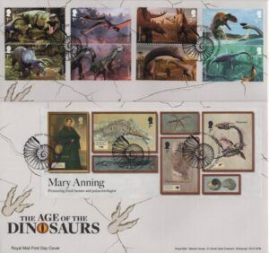 UK (2024) 2 FDC / The Age of the Dinosaurs