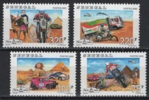 Senegal (2001) Yv. 1609/12 / Paris - Dakar Rally