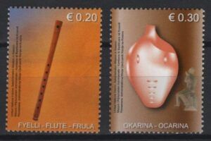 Kosovo (2004) Yv. 20/21 / Woodwind Musical Instruments