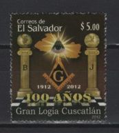 Salvador (2012) Yv. 1835 / Gran Logia Custcatlan