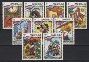 Anguilla (1984) Yv. 506/14 / Dickens Christmas Stories
