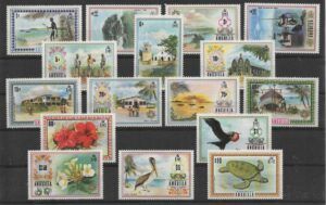 Anguilla (1972) Yv. 114/28 + 185 / Definitives